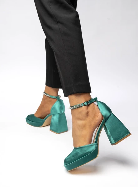 Damskie Czółenka EMERIS – Green