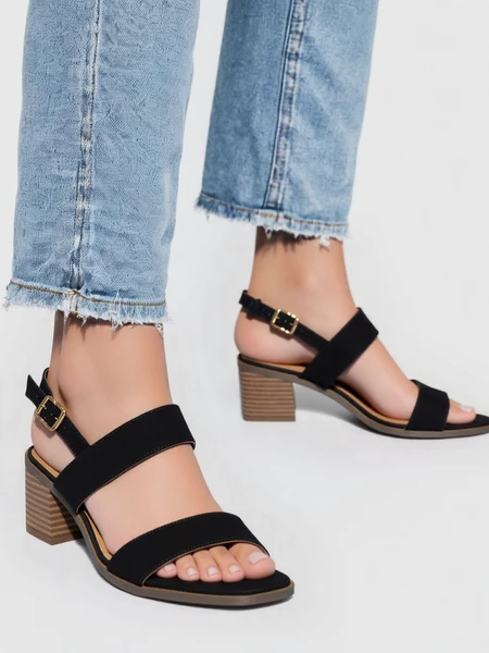 Sandały Elegancko-Czarne