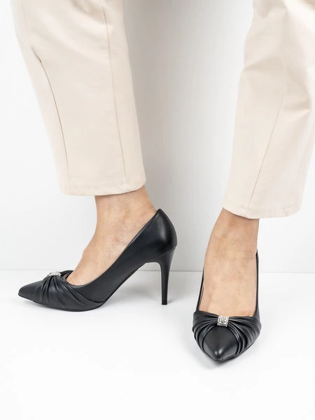 Modne Szpilki damskie - Vespera Black