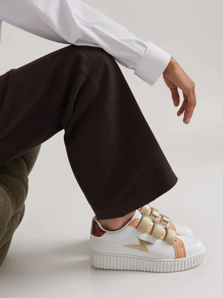 Damskie Sneakersy VOLTIA WHITE/PINK 