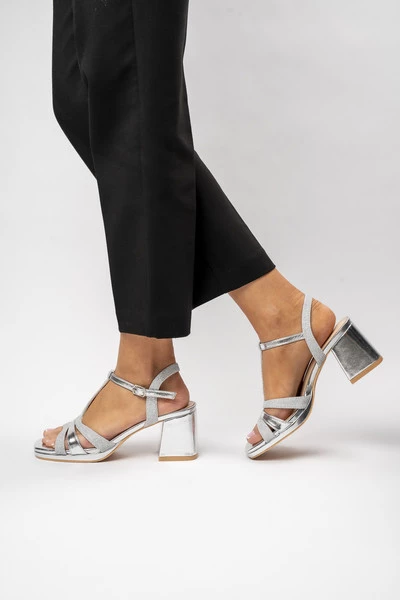 Damskie Sandały SIlver