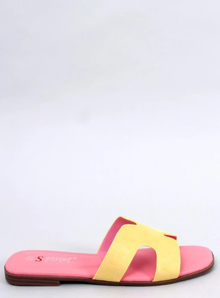 Klapki damskie KALANI YELLOW