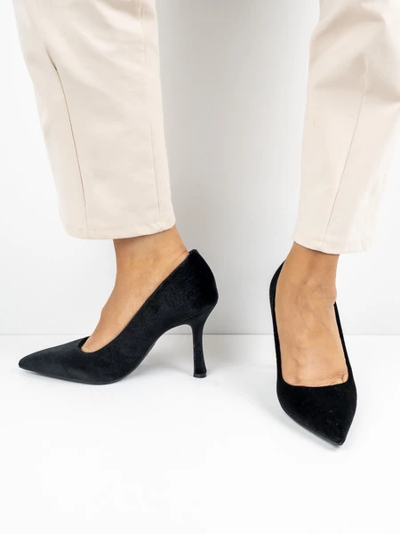 Czółenka Kim w kolorze Black