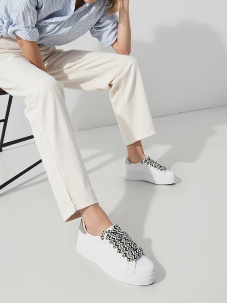 Damskie Sneakersy ZARAX – White