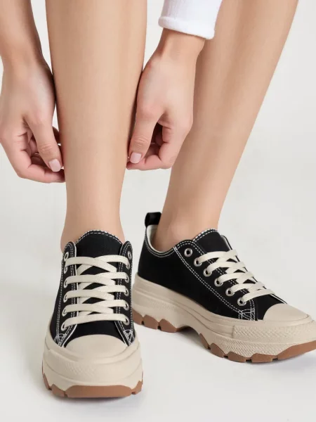 Damskie Trampki STREVO BLACK 