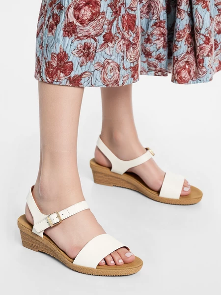 Damskie Sandały AURA White