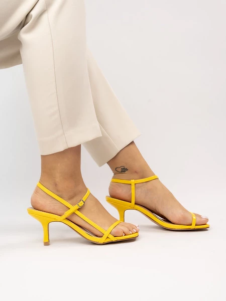Damskie Sandały SOLARA YELLOW