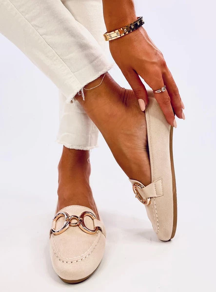 Mokasyny damskie PORTER BEIGE