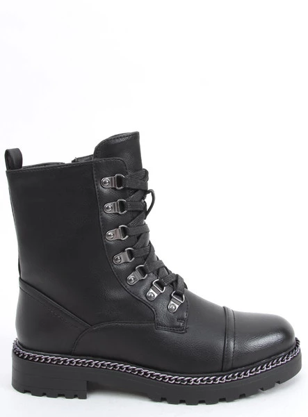 Botki glany damskie SANDY BLACK