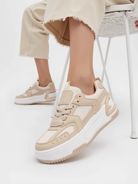 Sneakersy Urban Chic Jasny Beż