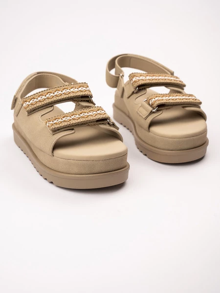 Klapki Eleganto Khaki