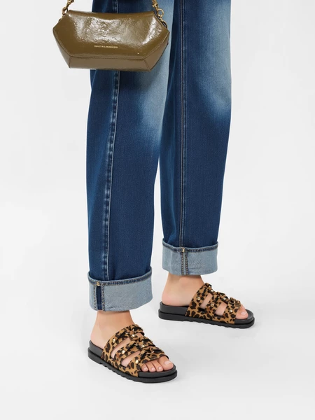 Sandaly Miejskie Ringo Leopard