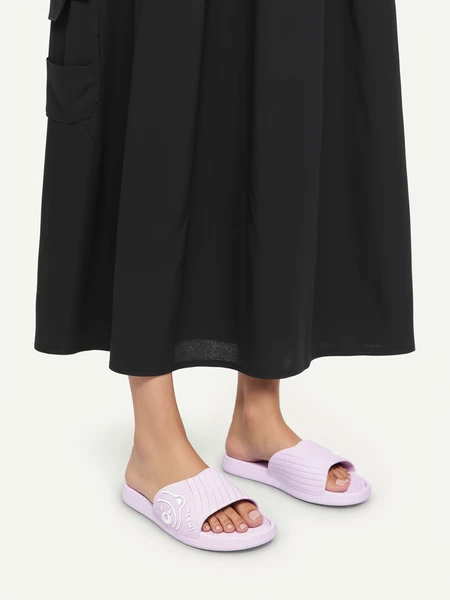 Jasnofioletowe klapki damskie YEAH! PURPLE – wygodne i lekkie