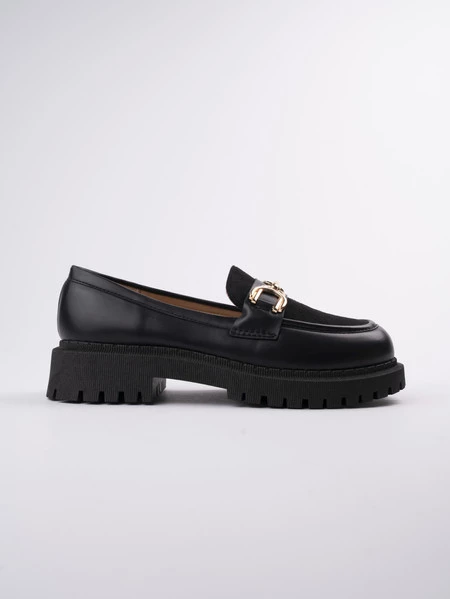 Damskie Mokasyny BLACK