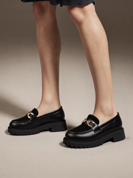 Damskie Mokasyny BLACK