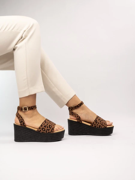 Klapki Eleganza Khaki