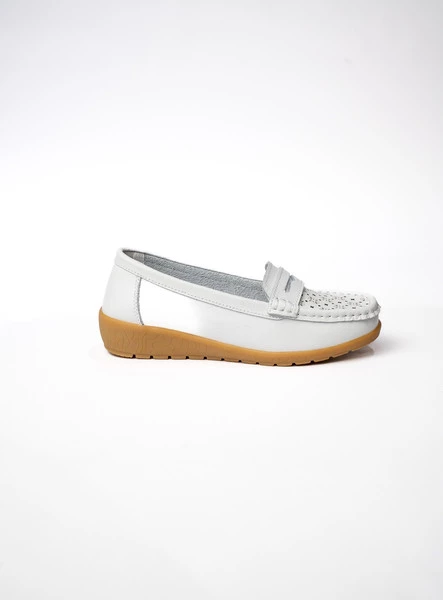 Damskie Mokasyny SIENA WHITE