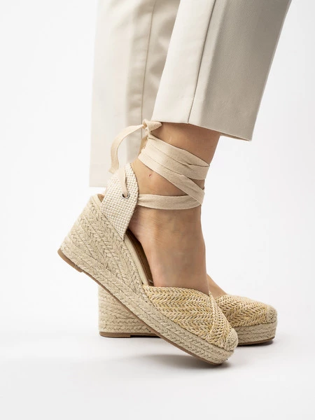 Klapki Esprito Beige