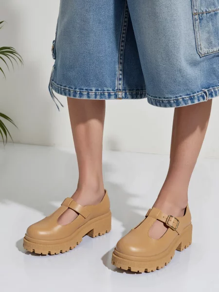 Damskie Półbuty ALTEA KHAKI