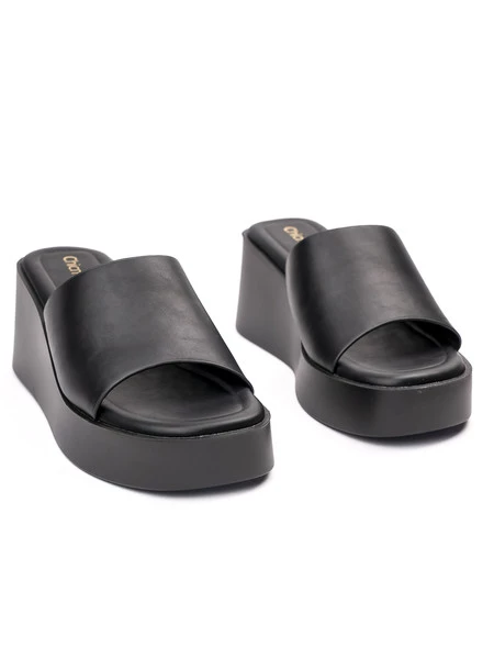 Damskie Klapki Esprita Black