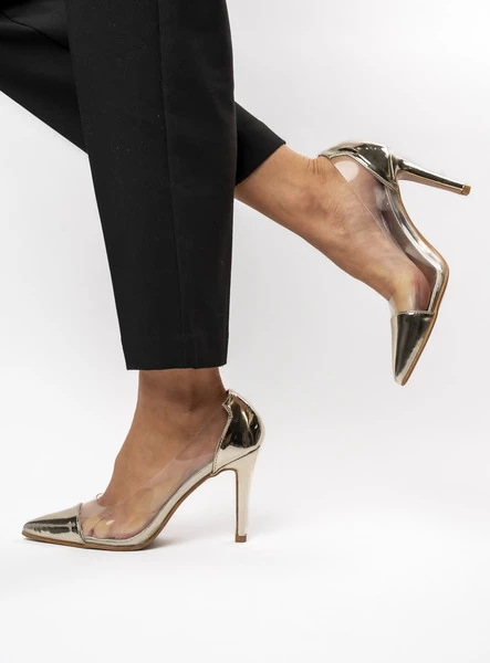 Damskie Szpilki ARIANA GOLD – Efektowny Blask i Zmysłowa Elegancja