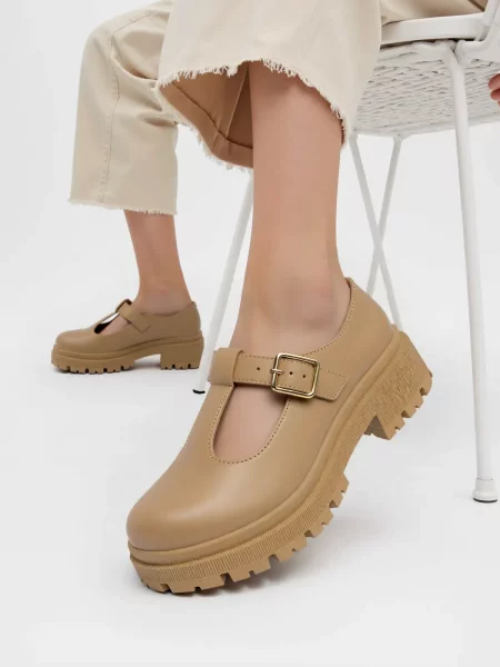 Damskie Półbuty ALTEA KHAKI