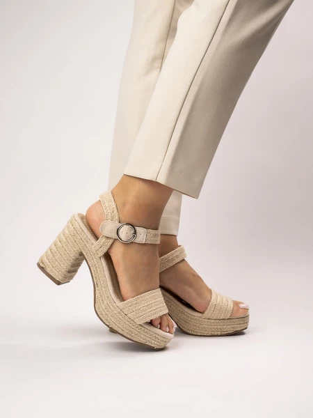 Klapki Eleganzida BEIGE