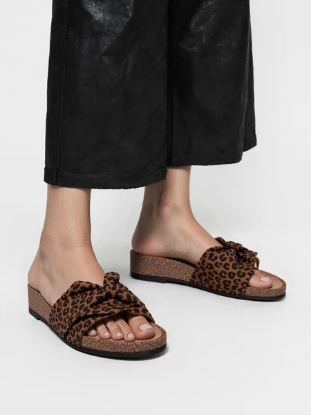 Trampki damskie eleganckie w kolorze Leopard