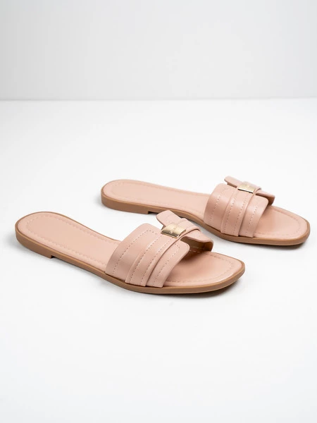 Klapki Aleksa w kolorze Pink