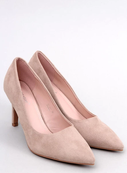 Klasyczne szpilki damskie EURIELLE KHAKI