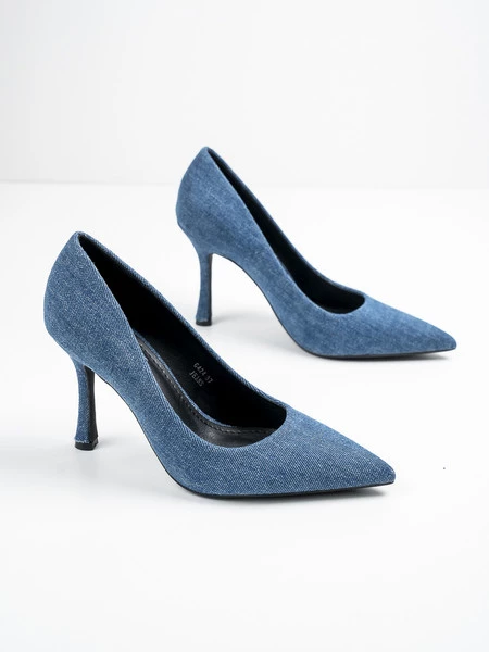 Czółenka Kim w kolorze Jeans