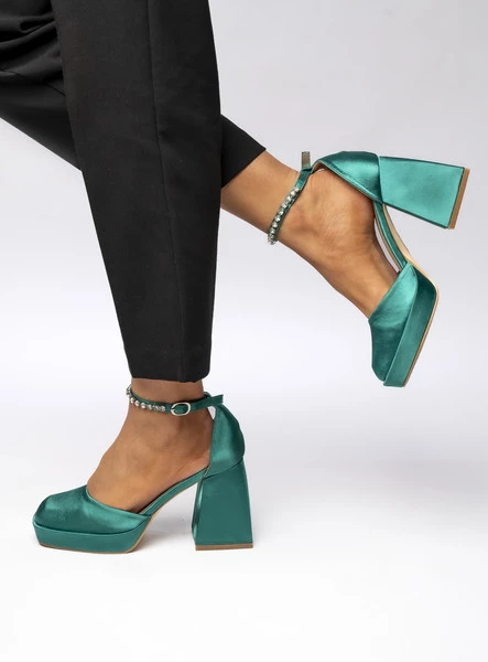 Damskie Czółenka EMERIS – Green