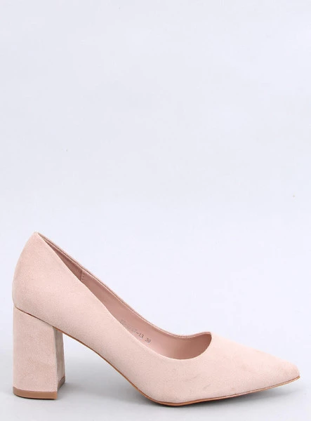 Czółenka na szerokim obcasie CLAIRAY BEIGE