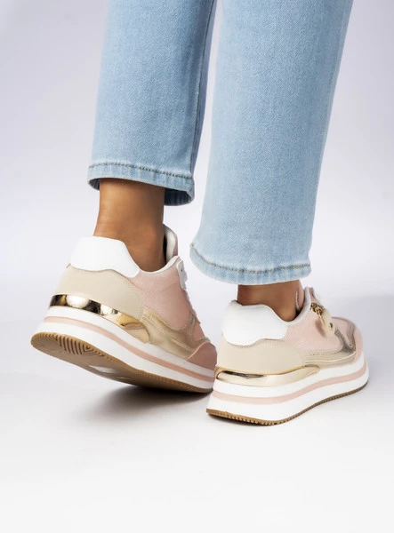 Damskie Sneakersy –  Ava PINK 