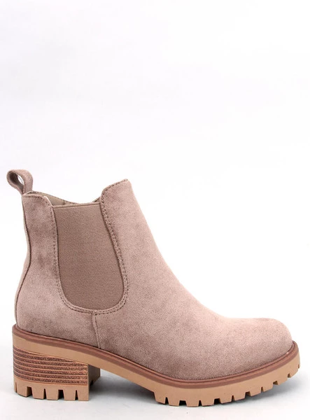 Sztyblety na obcasie BRIA KHAKI