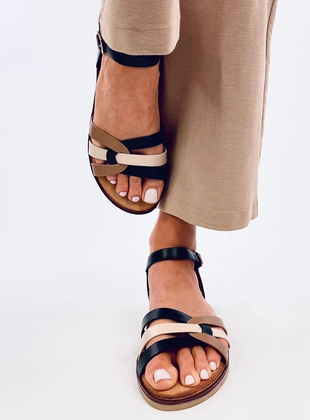 Sandałki damskie FREON BLACK