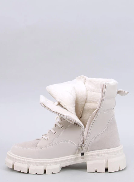 Botki sznurowane ocieplane TOREY WHITE II GATUNEK