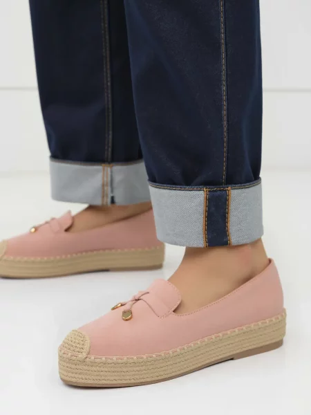 Damskie Espadryle LIVORA PINK