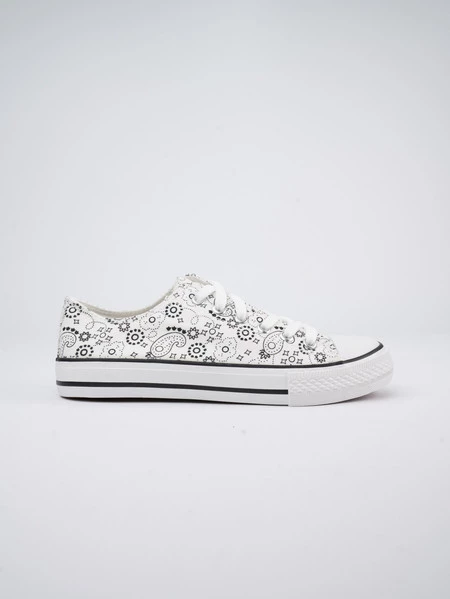 Damskie Trampki BANDANA WHITE 