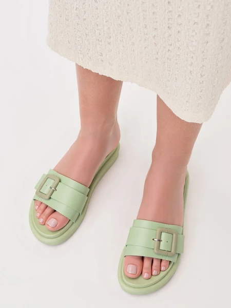 Damskie Klapki CAMILA VERDE