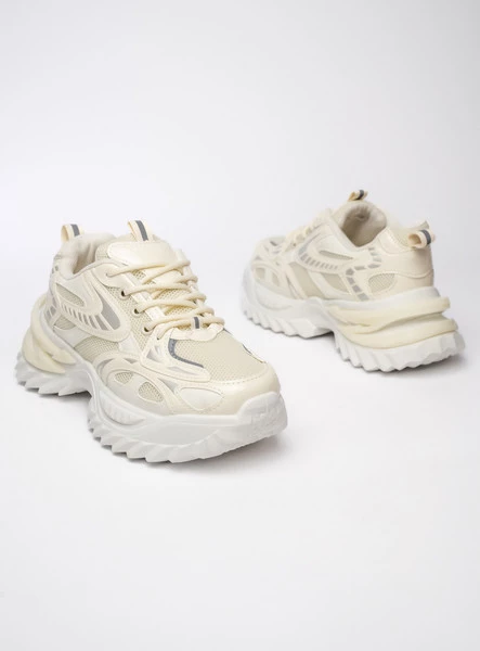 Damskie Sneakersy ZERON BEIGE 