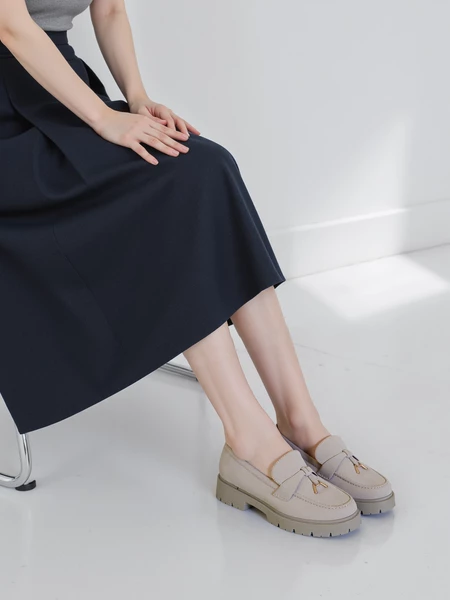 Damskie Mokasyny LOANA GREY