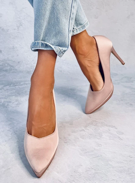 Czółenka na szpilce INNESS NUDE