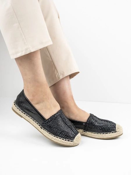 Espadryle Espana w kolorze Black