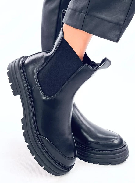 Sztyblety damskie STOKE BLACK PU