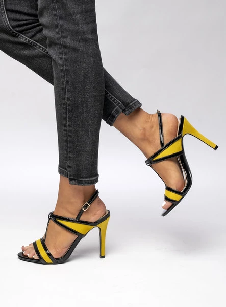 Damskie Sandały STELLARA – Yellow