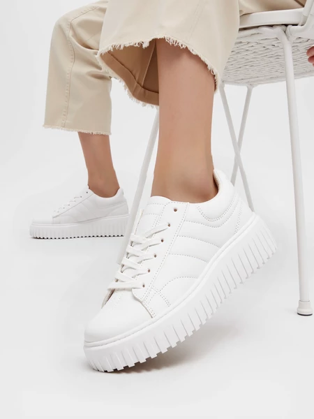 Damskie Sneakersy HERA WHITE