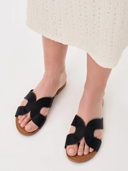 Klapki Piaskowe Amelia Beige