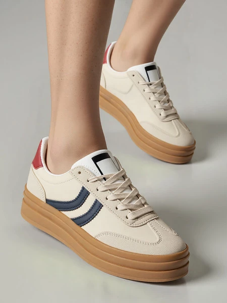 Damskie Sneakersy LUMI Beige