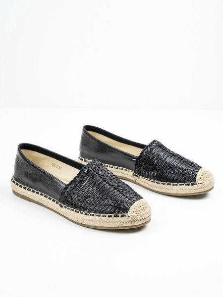 Espadryle Espana w kolorze Black